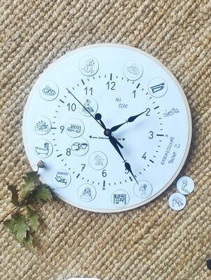 Reloj planner personalizado